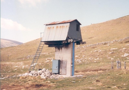funivia prima dell'intervento
